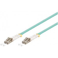 Shintaro Fibre Patch Cable Multimode LC to LC OM3 Aqua 10m