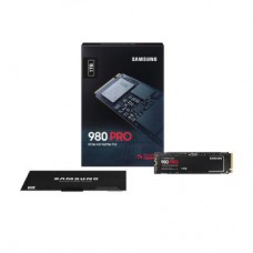 Samsung 980 PRO 1TB, 3-bit MLC V-NAND, M.2 (2280), NVMe 1.3c, R/W(Max) 7,000MB/s/5,000MB/s, 1,000K/1,000K IOPS, 600TBW, 5 Years Warranty