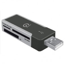 Shintaro USB2.0 External Mini Multi Card Reader (Micro SD card, SD / MMC, MS / MS Duo)