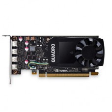 Leadtek Quadro P1000 Work Station Graphics Card PCIE 4GB DDR5, 4H(mDP), Single Slot, 1x Fan