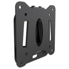 Atdec AD-30100-WF Low Profile Fixed Wall Mount, Fixed Angle Mount. Max load 30kg. VESA 75x75 100x100 120x120. Black.