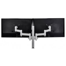 Atdec AWMS-2-4640 Bolt Black - Dual 460mm monitor arms on 400mm post