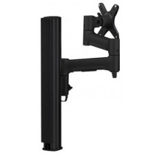 Atdec AWM Single monitor arm solution - 460mm articulating arm - 400mm post - F Clamp - black