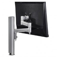 Atdec AWM Single monitor arm solution - 460mm articulating arm - 400mm post - bolt - silver