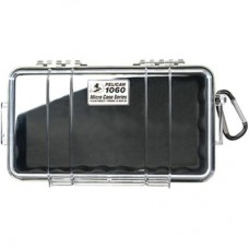 Pelican 1060 Micro Case - Clear with Black