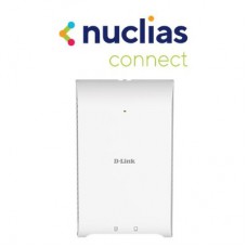 D-Link Wireless AC1200 Wave 2 Concurrent Dual Band Wall-Plate Access Point with PoE passthrough