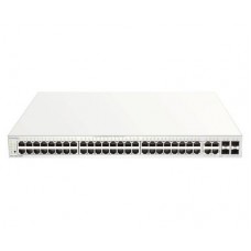 D-Link DBS-2000-52 Nuclias Cloud-Managed 52-Port Gigabit 370W PoE switch with 52 RJ45 (48 PoE) and 4 Combo SFP ports