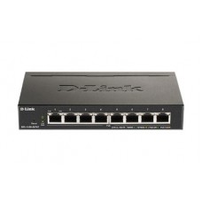 D-Link 8-Port Gigabit Smart Managed PoE Switch with 8 PoE ports (64W PoE budget)