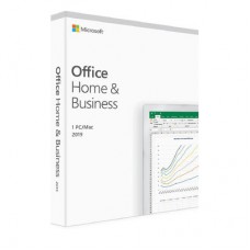 Microsoft Office 2019 Home & Business, Retail Software, 1 User - Medialess V2