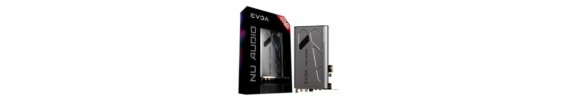 EVGA NU Audio Card, Lifelike Audio, PCIe, RGB LED, Designed with
