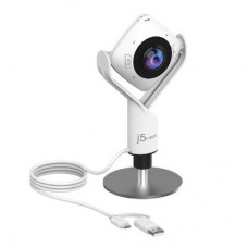 J5create 360 All Around Conference Webcam for Huddle Rooms - Full HD 1080p video playback @ 30 Hz Model: JVCU360